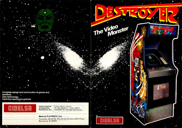 DESTROYER (EL PRIMER JUEGO DE RECREATIVAS PROGRAMADO EN ESPAÑA)